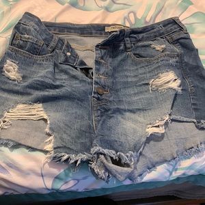 Jean shorts size 10